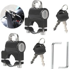 2 Stück Helmschloss Motorrad
