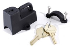 Helmschloss Schwarz Black f