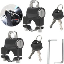 2 Stück Helmschloss Motorrad