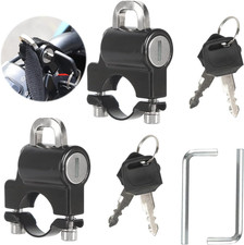 2 Stück Helmschloss Motorrad