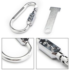 Motorrad Chrome Helmschloss +